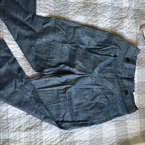 Ann Taylor Petite Denim Blue Pants